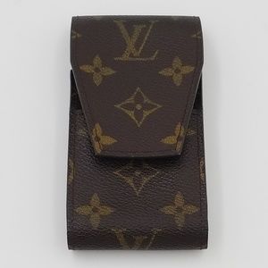 Louis Vuitton Monogram Cigarette Case Authentic